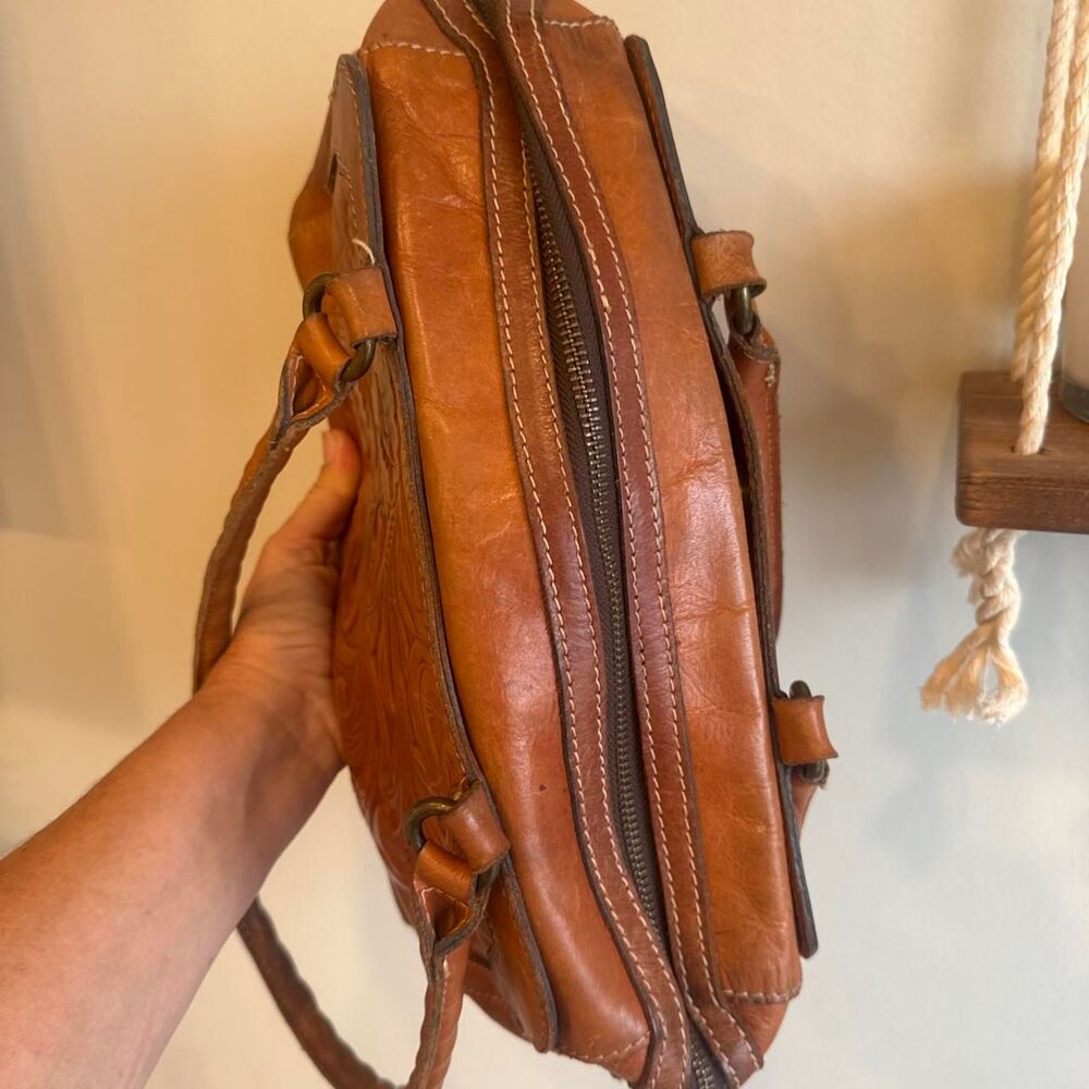 Patricia Nash Women's Brown and Tan Bag - Picture 5 of 7